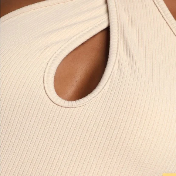 Ribbed midi dress - Picture 3 of 3